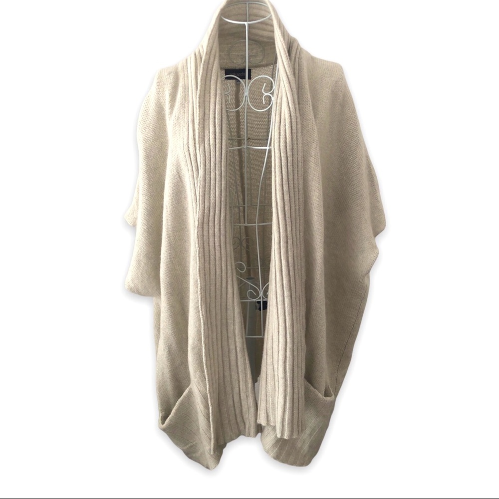 Eskandar Linen & Cashmere Blend Cocoon Cardigan